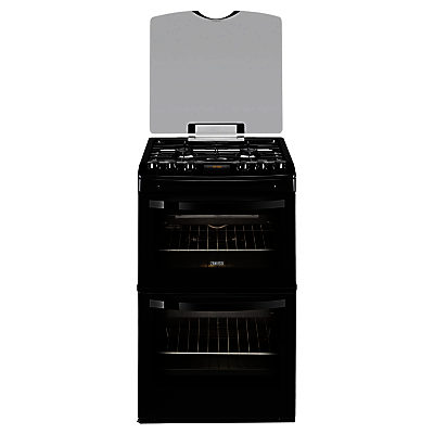 Zanussi ZCG43200BA Gas Cooker, Black Zanussi ZCG43200BA Gas Cooker, Black